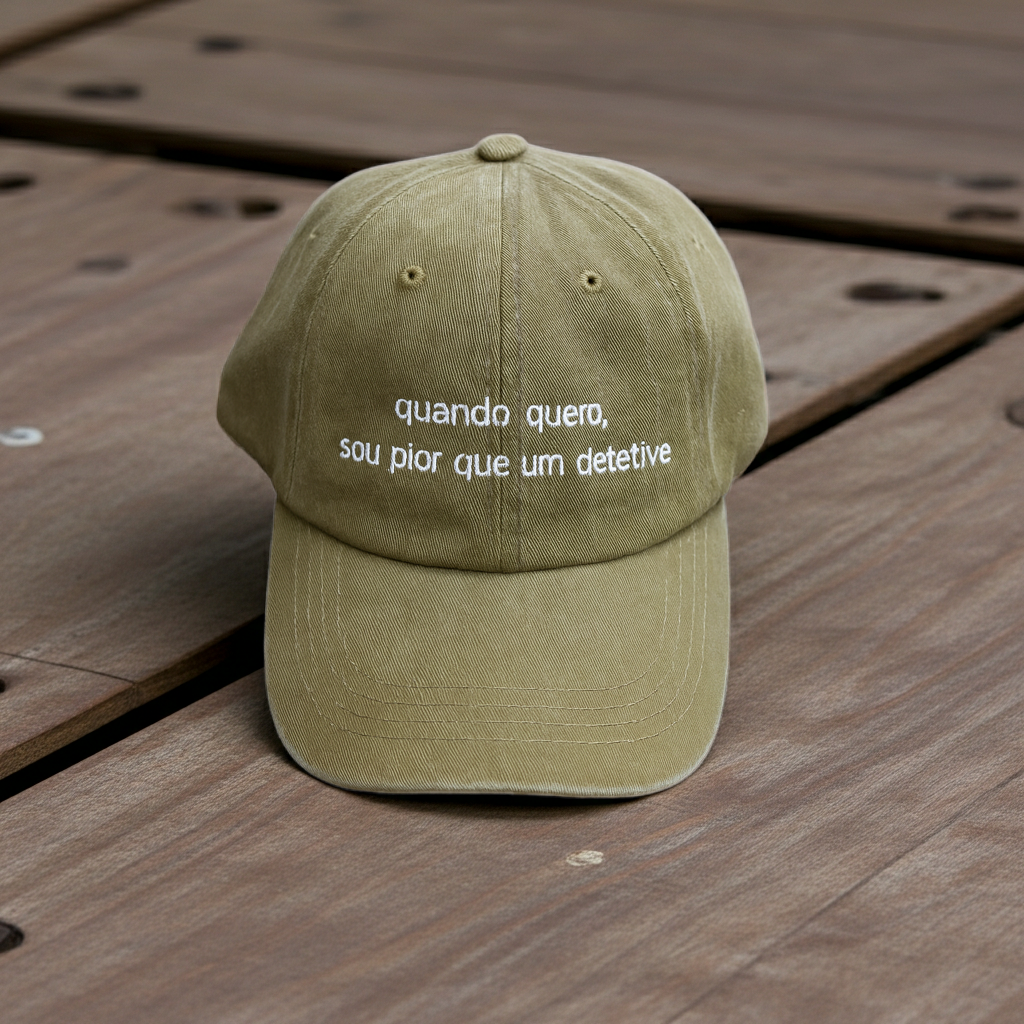 🧢 Chapéu - Pior que um Detetive