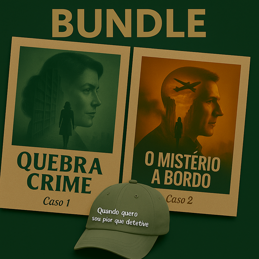 📦BUNDLE EXCLUSIVO: Caso 1 + Caso 2 + Chapéu