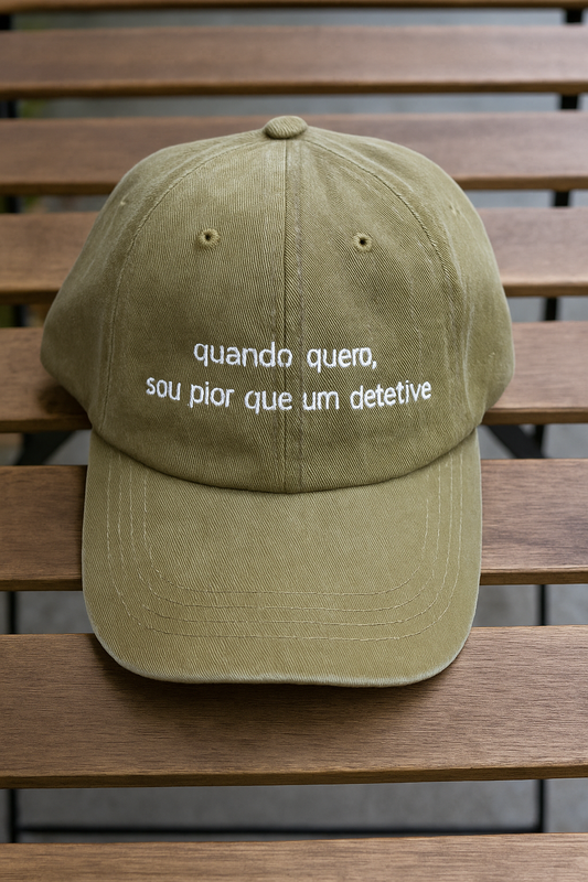 🧢 Chapéu - Pior que um Detetive