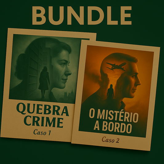 🕵️‍♀️ BUNDLE QUEBRA-CRIME – Caso 1 + Caso 2