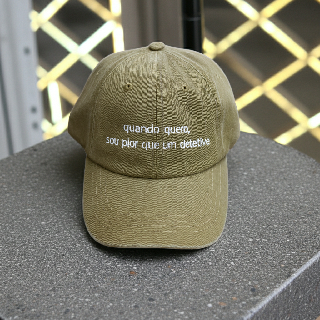 🧢 Chapéu - Pior que um Detetive